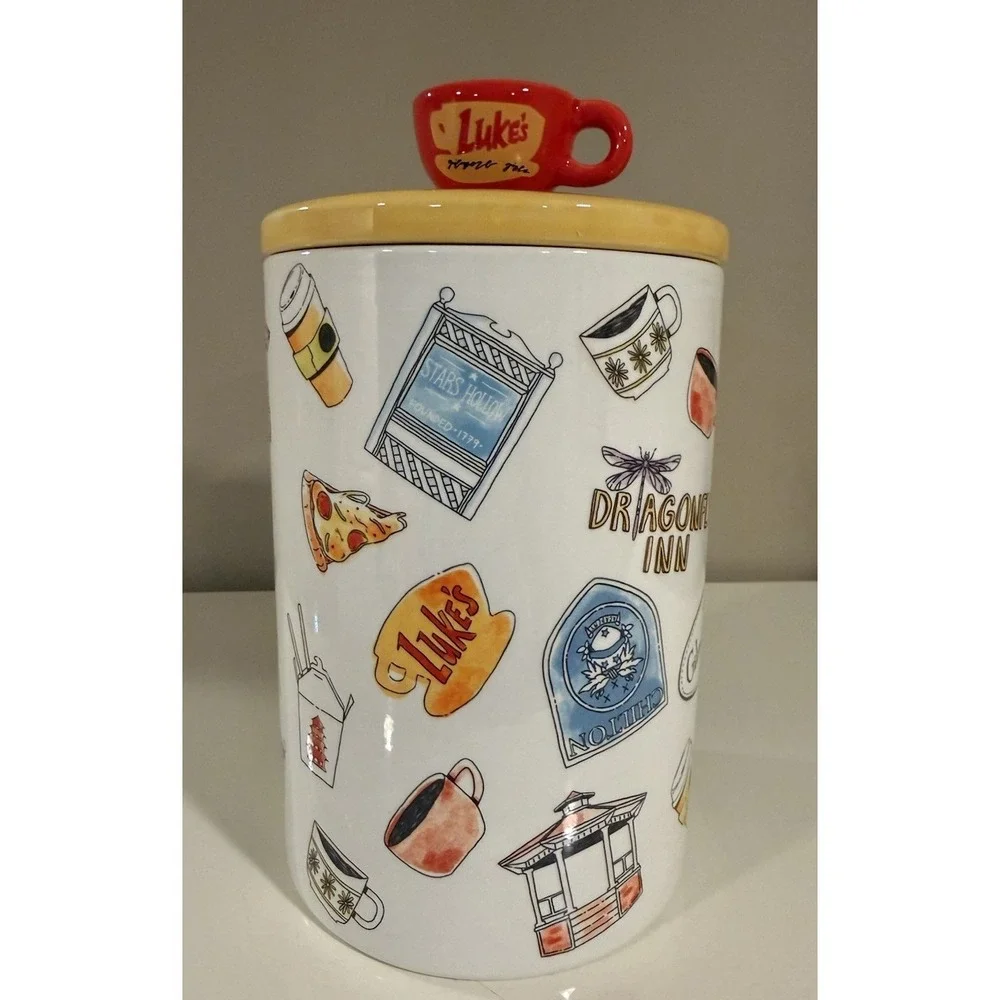 New‎ GILMORE GIRLS Coffee Canister Cookie Jar New